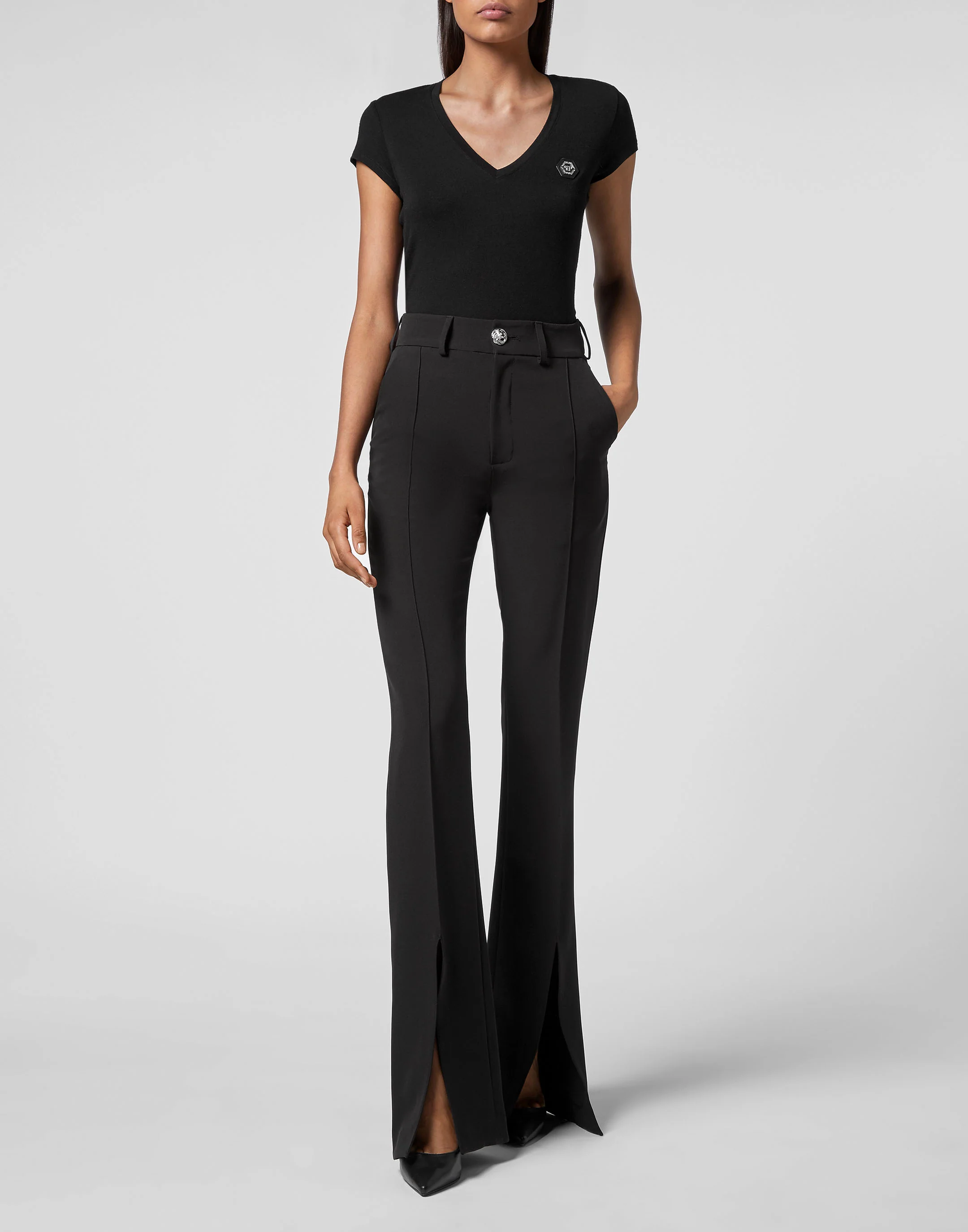 Cady High Waist Trouser