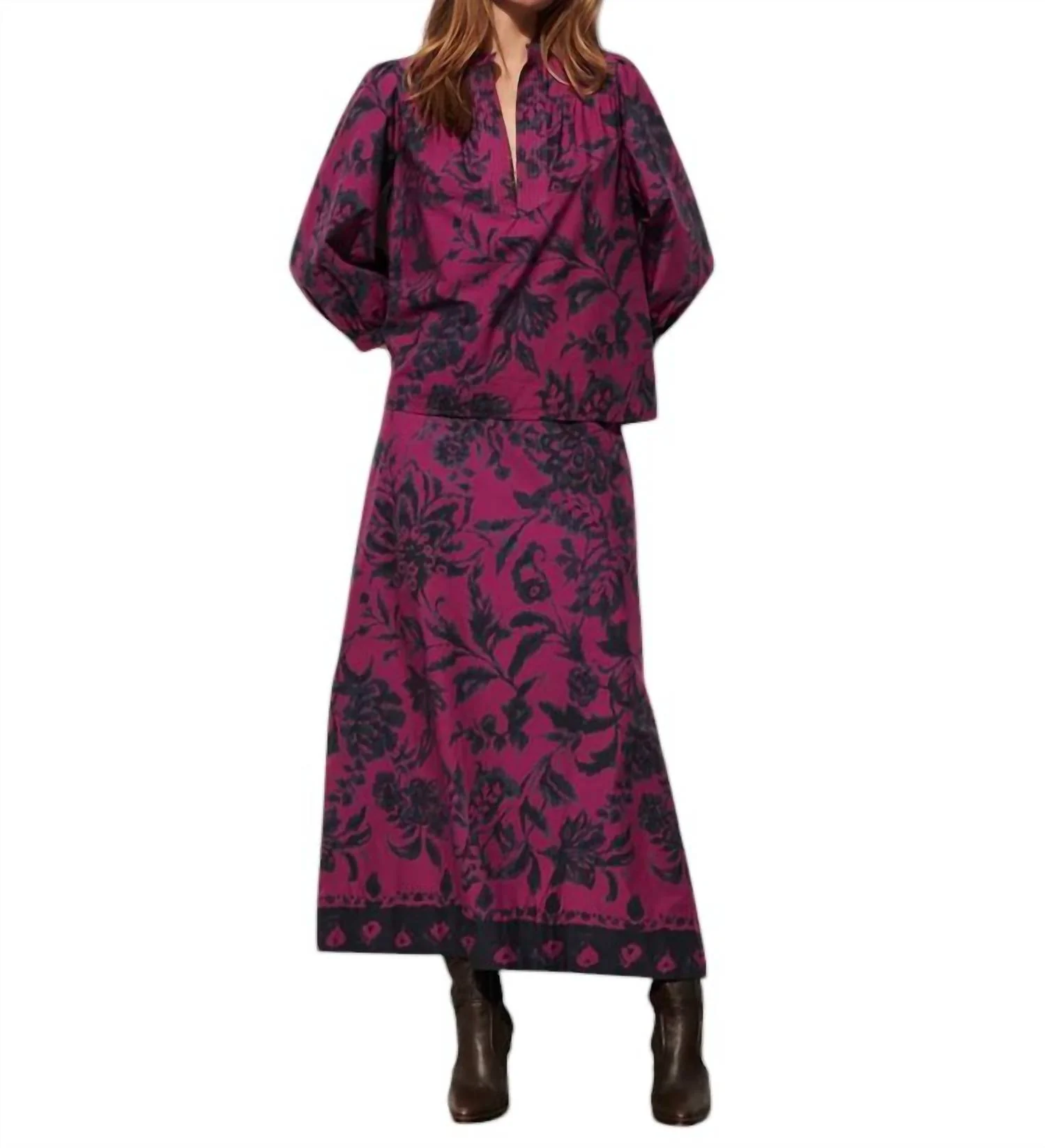 Ambre Skirt In Purple