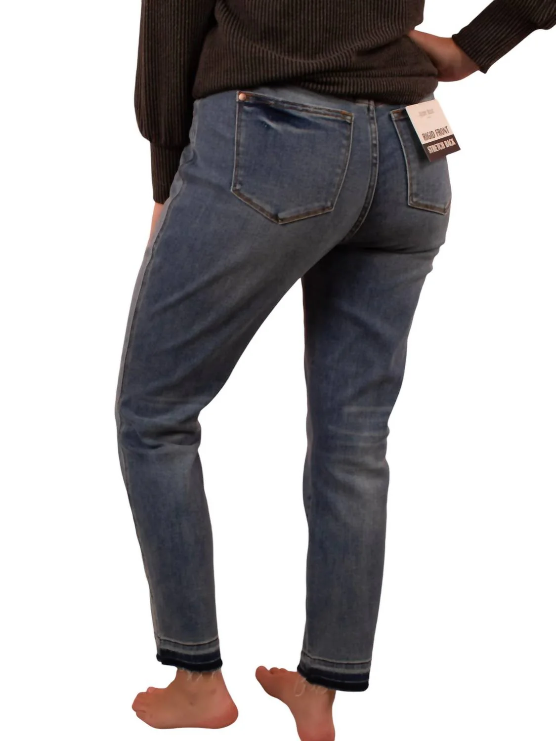 Rigid Magic Release Midrise Boyfriend Jeans In Medium Wash