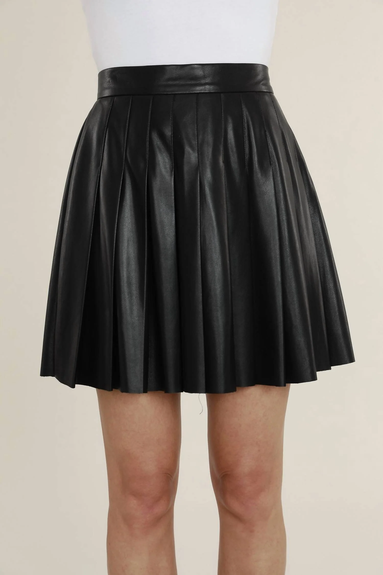 Pleated Skirt In Black