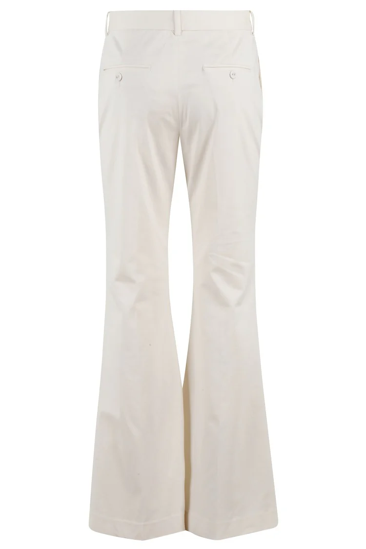 Flared Pants With Hidden Closure