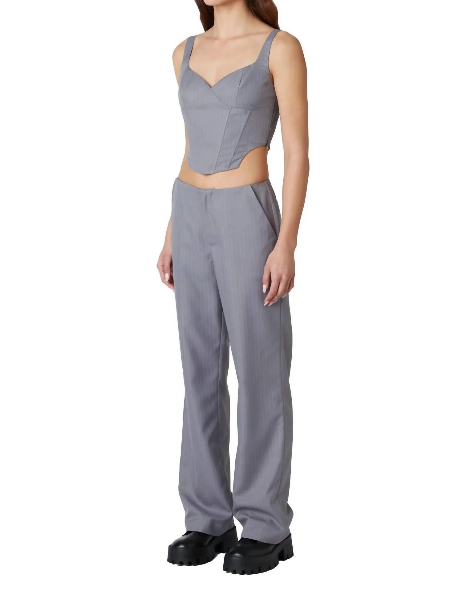 Eloise Trouser In Grey
