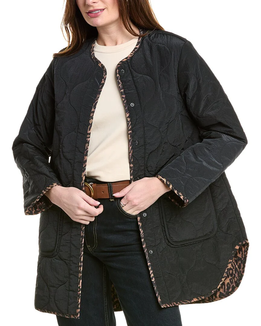 AllSaints Phyllis Leppo Reversible Liner Coat