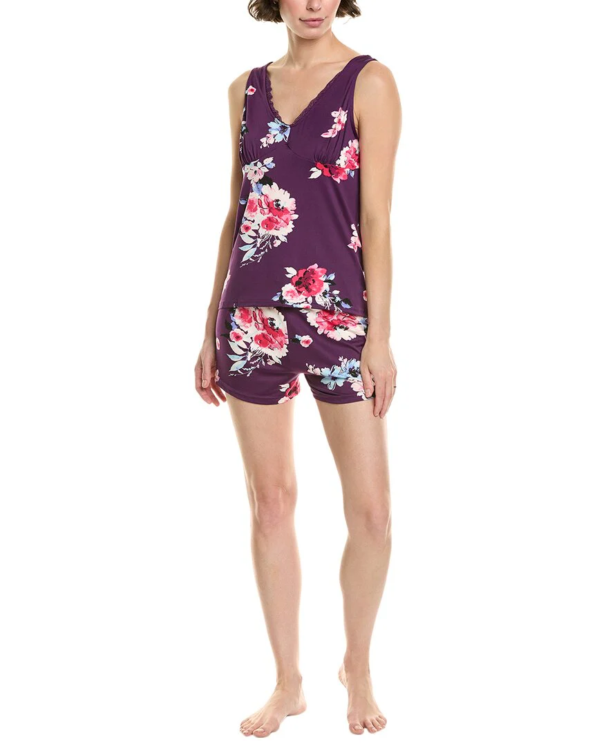 Kathy Ireland 2pc Top & Short Set