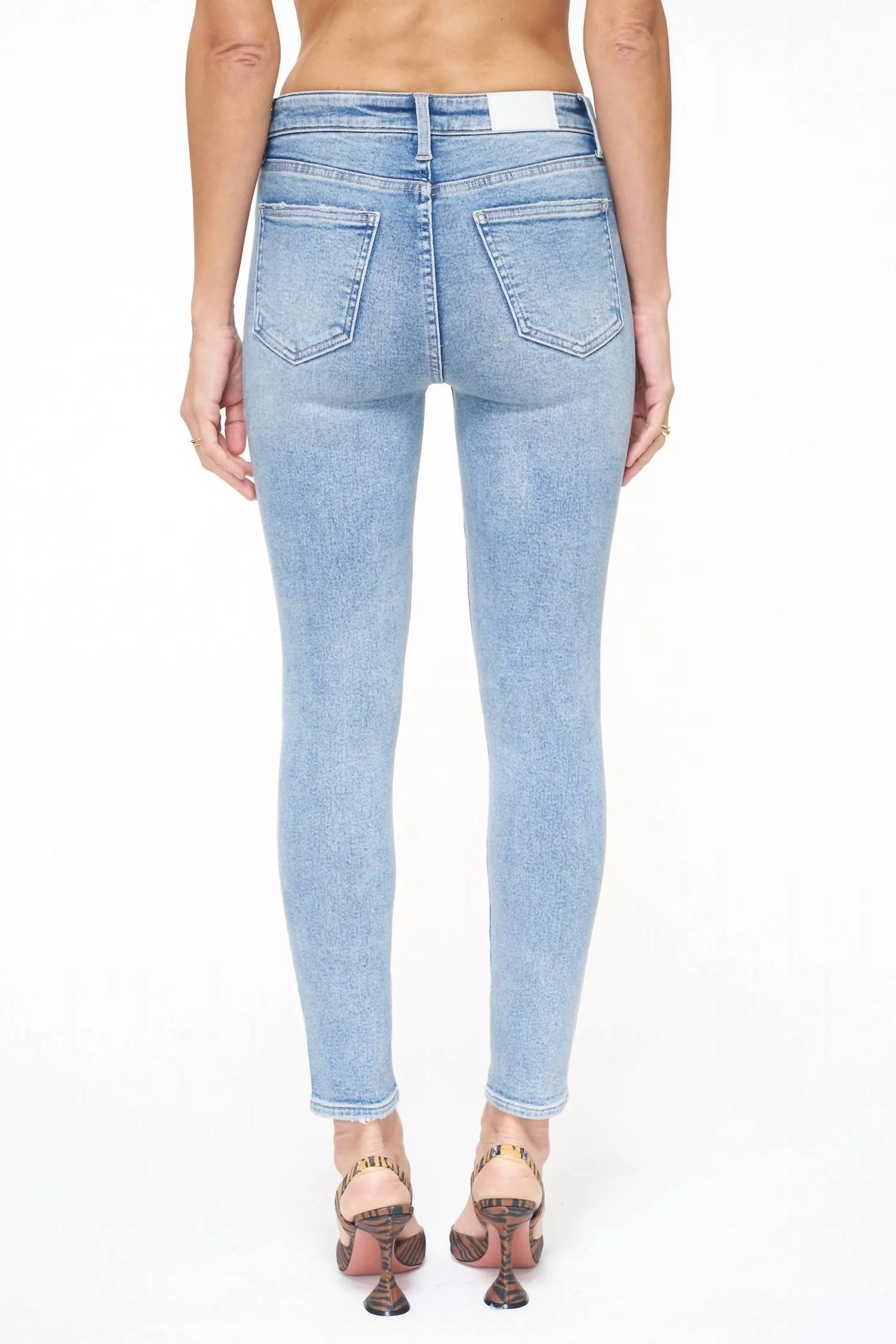 Aline High Rise Skinny In Fremont Wash