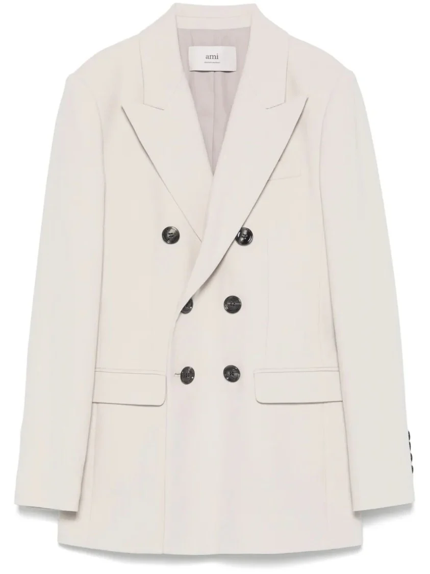 Tailored Double-Breasted Blazer