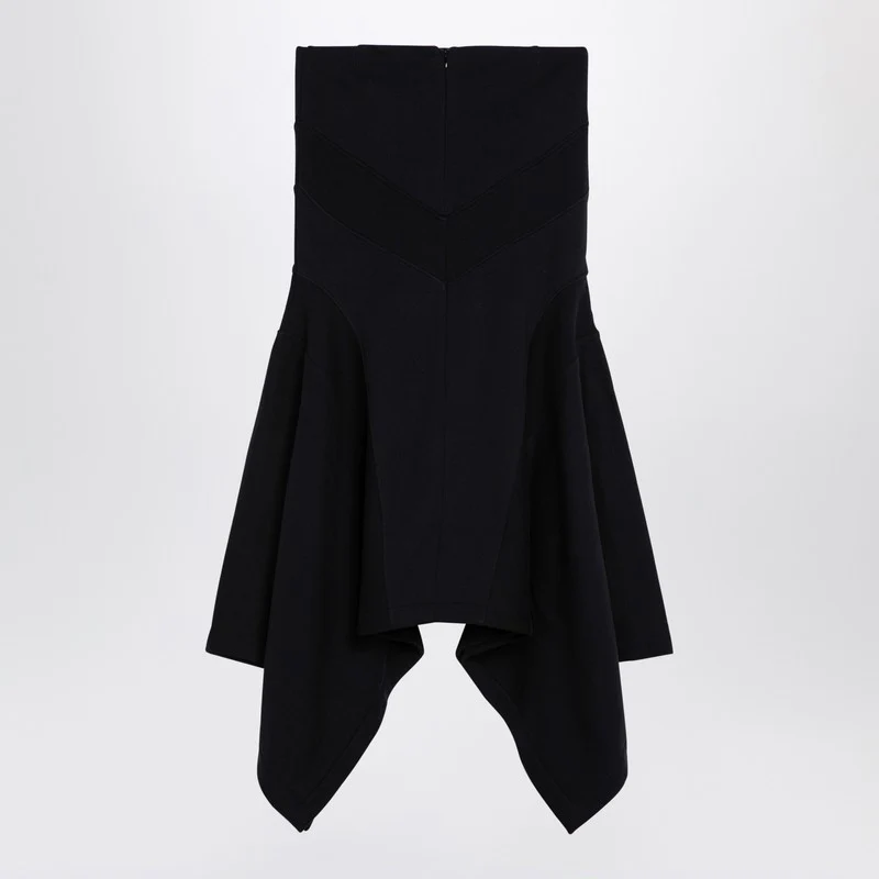 The Attico Women's Asymmetric Cotton Skirt