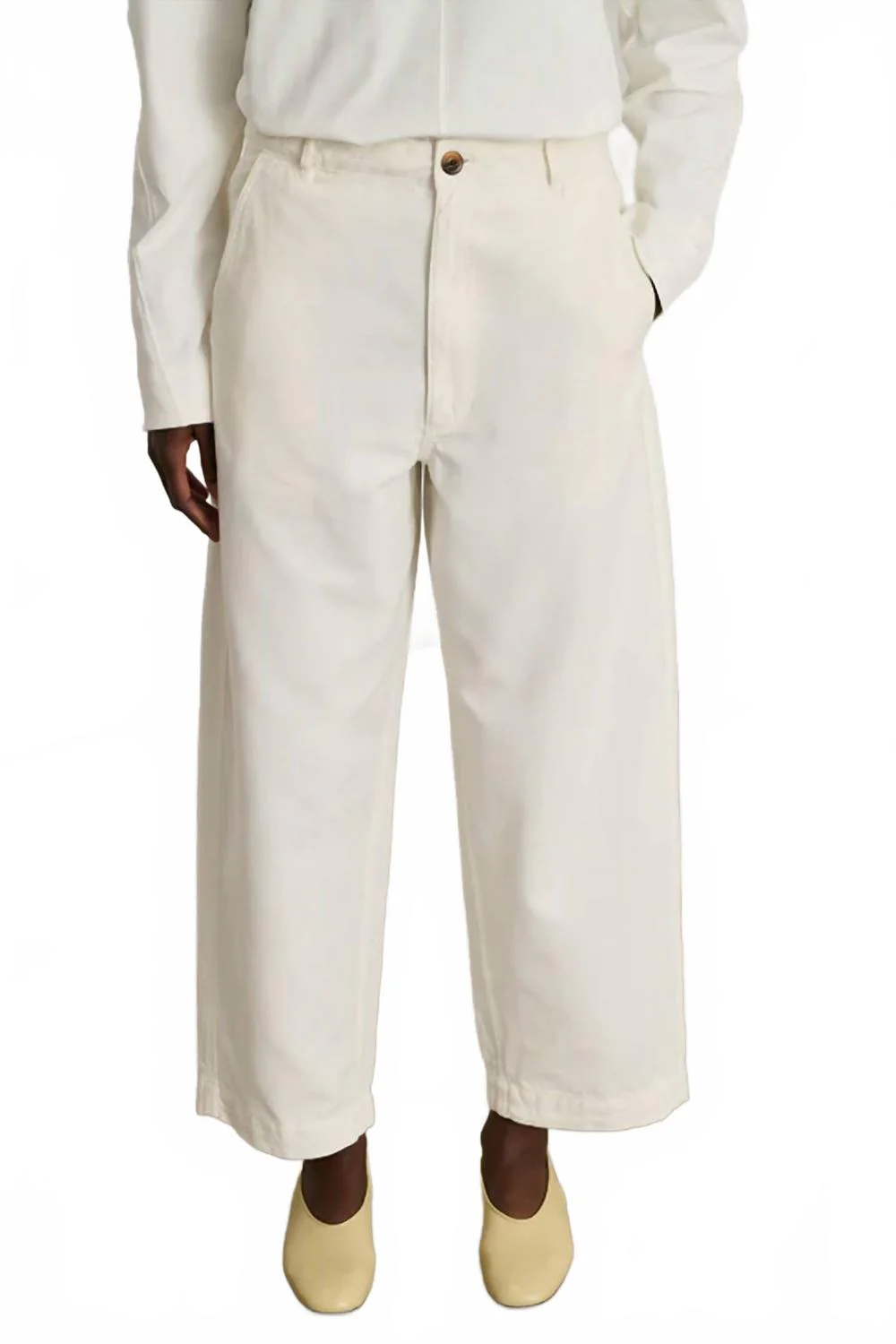 Clovis Trousers In Ecru