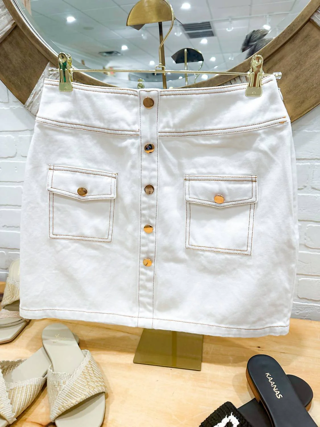 Women's Ballina Skirt In White