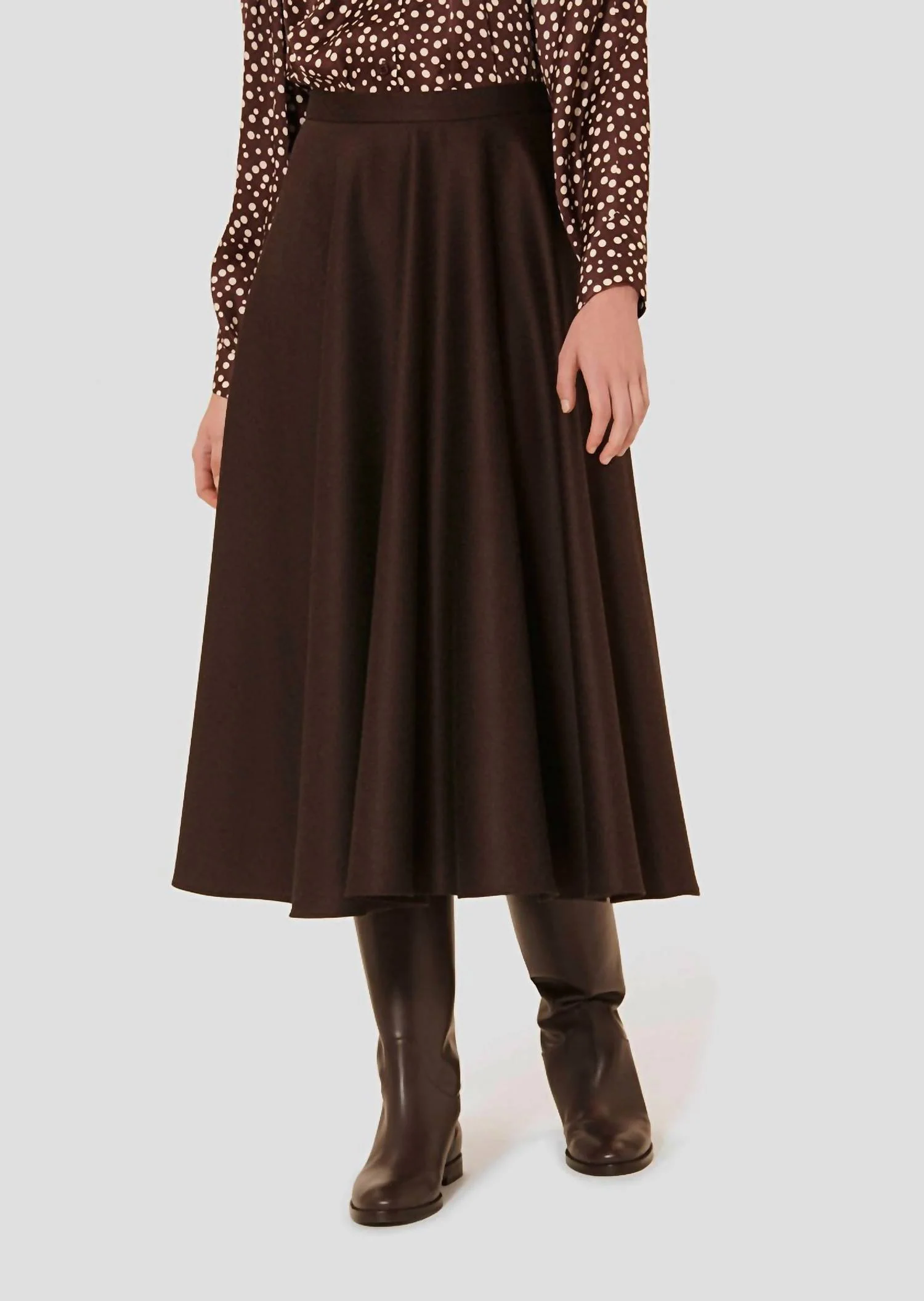 Jackie Skirt In Chocolate