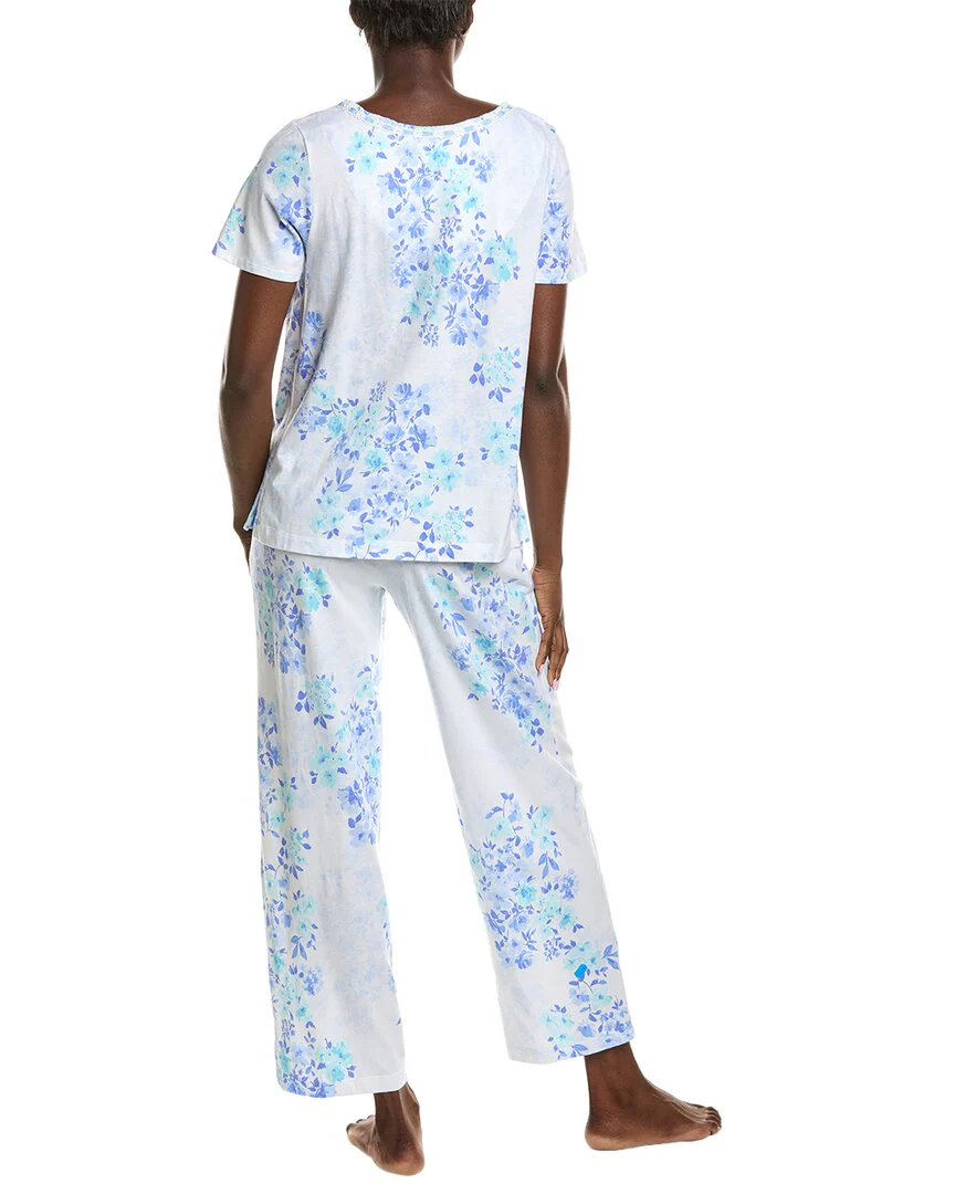 Carole Hochman 2pc Long Pajama Set