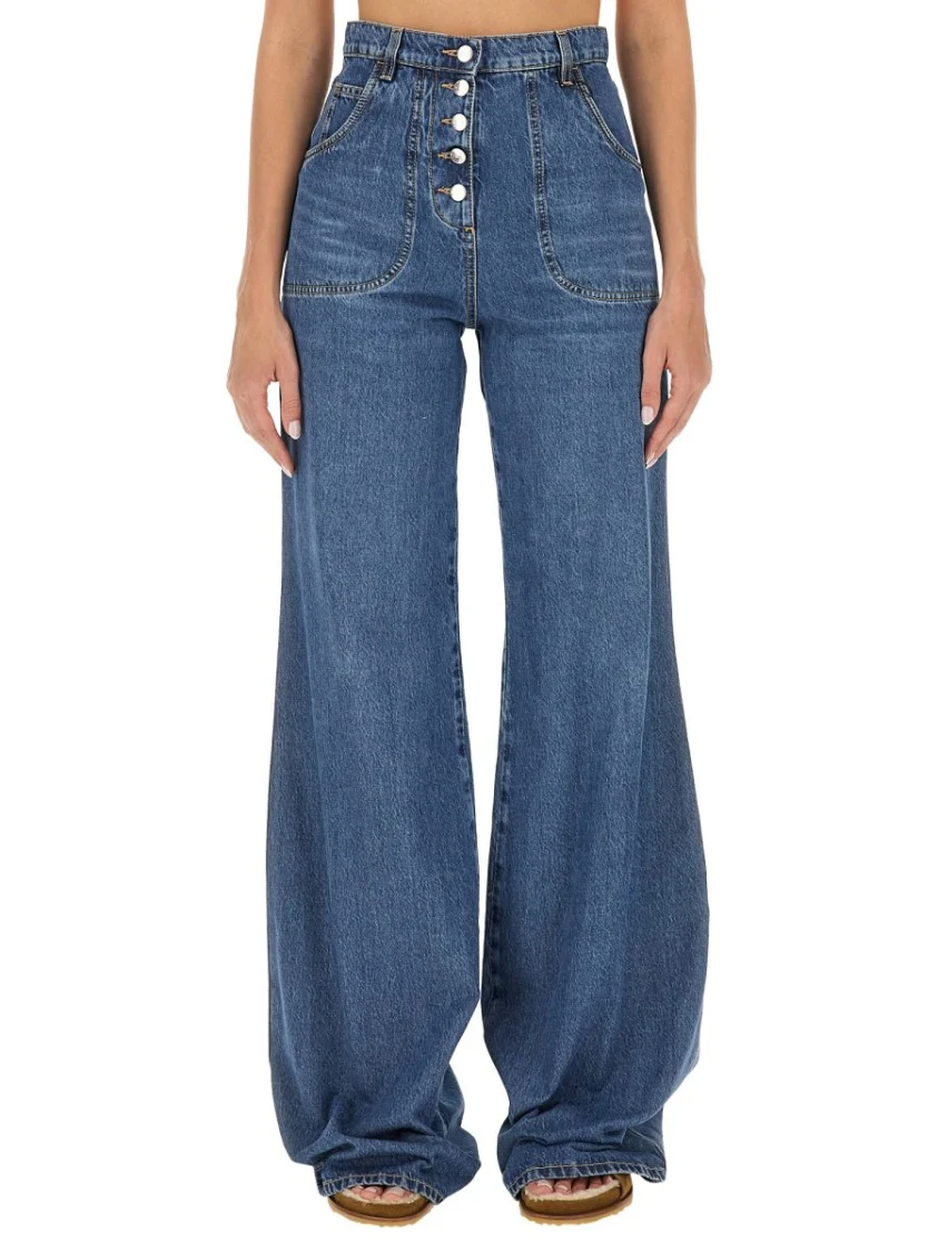 High-Waisted Skinny Fit Jeans