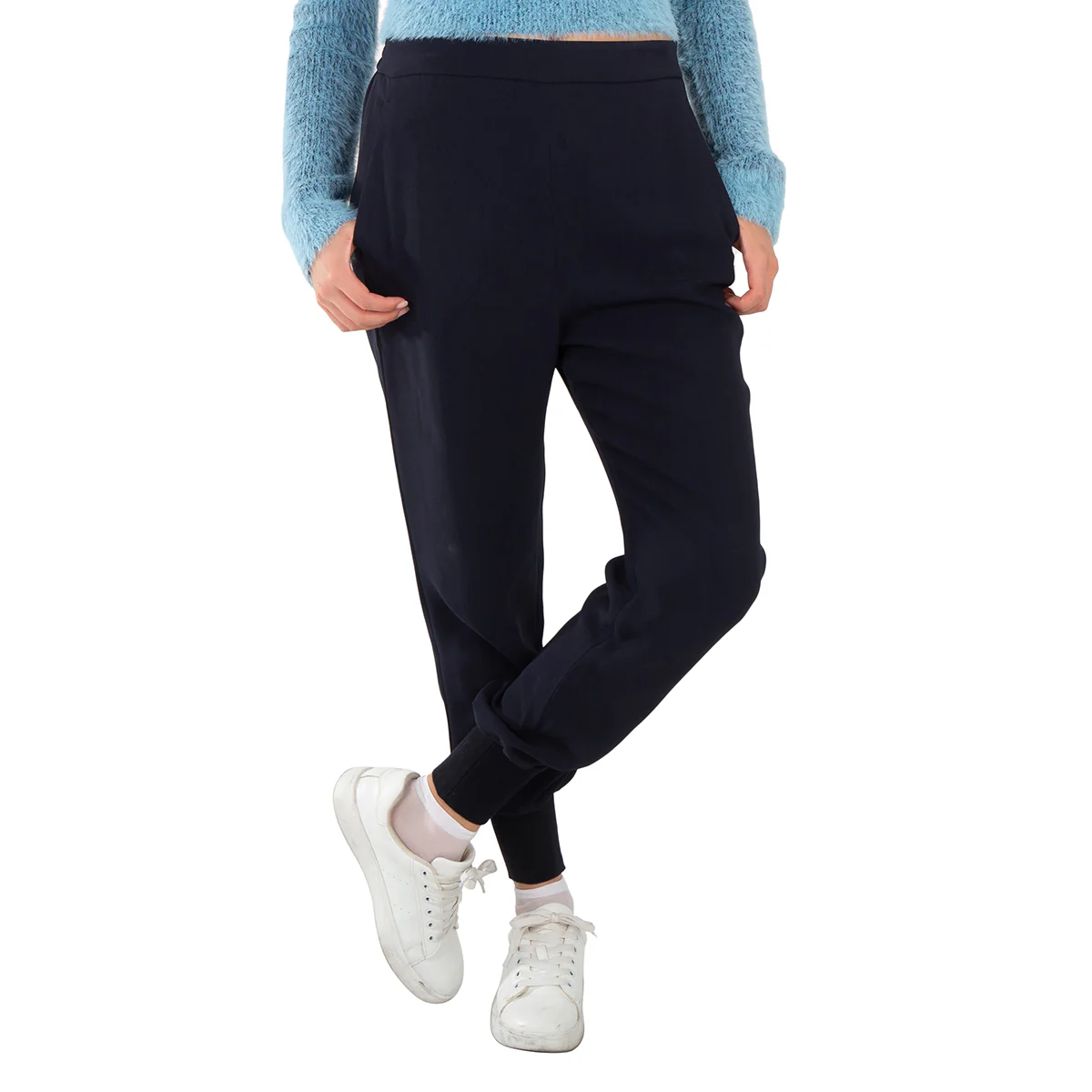 Stella Mccartney Julia Loose Fit Trousers, Brand Size 40 (US Size 6)