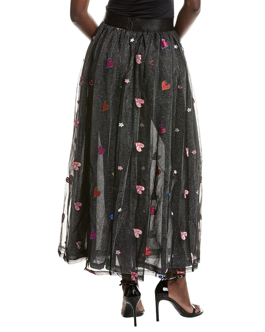 Gracia Tutu Tulle Heart A-Line Skirt
