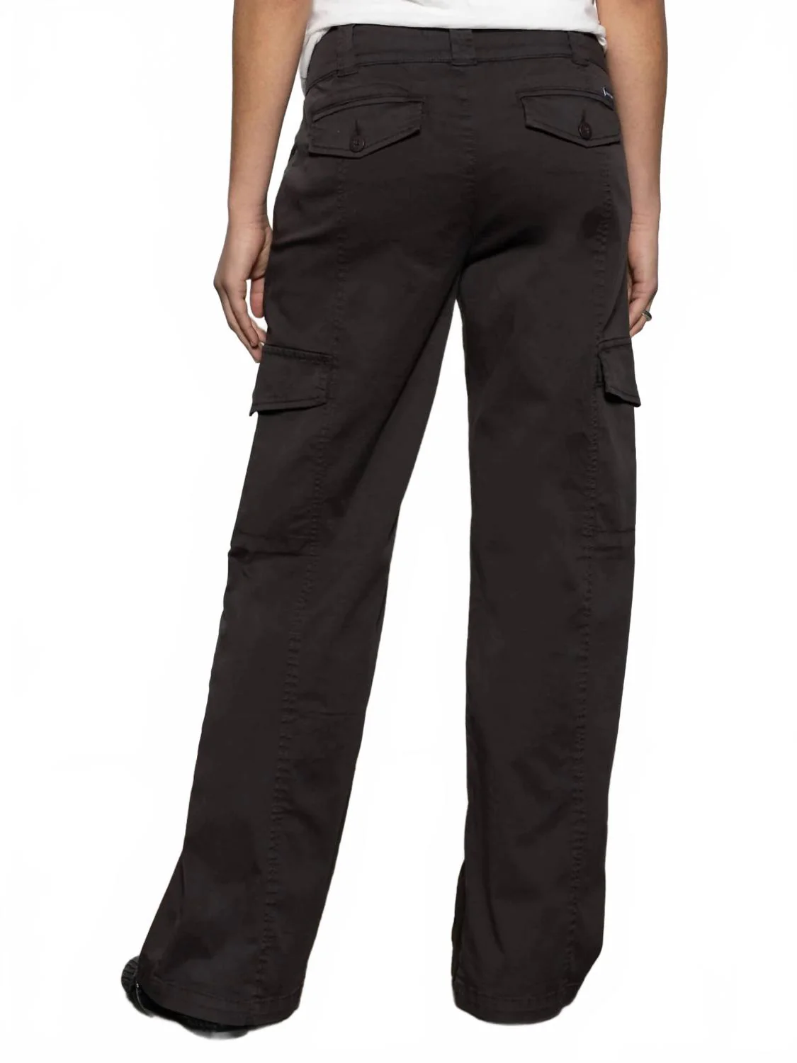 Rebel Straight Leg Pants In Obsidian