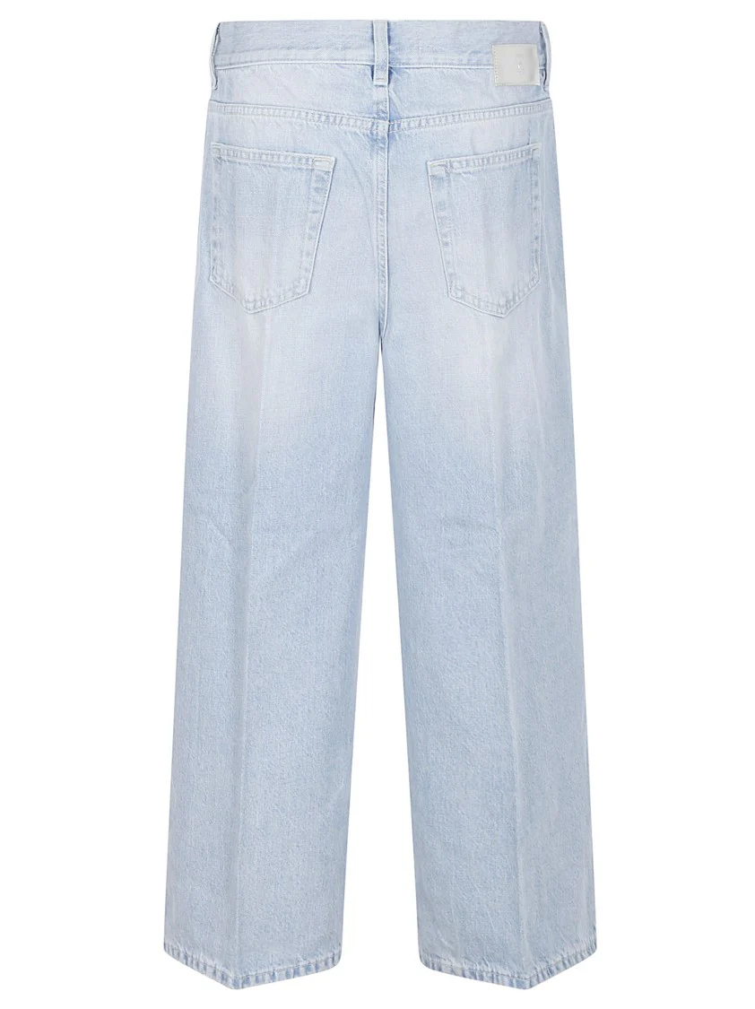 Rita Wide-Leg Light Blue Denim Jeans