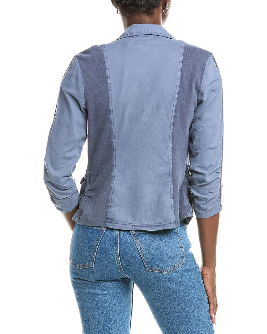 XCVI Wearables Folsky Linen-Blend Jacket