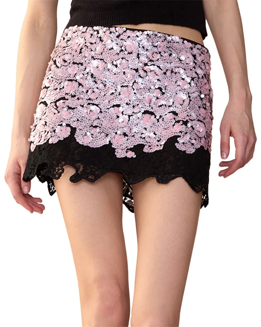 Cynthia Rowley The Cosmo Sequin Skirt