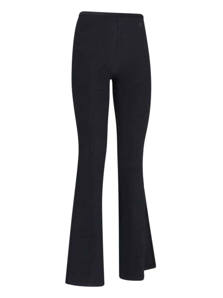 High-Waisted Bootcut Pants