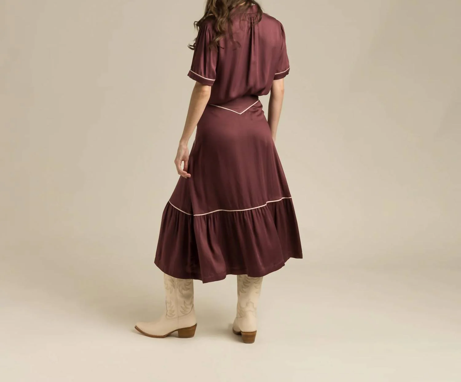 Cheyenne Western Skirt In Zinfandel