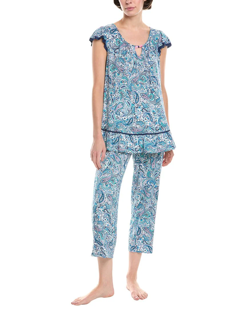 Ellen Tracy 2pc Shirt & Pant Sleep Set