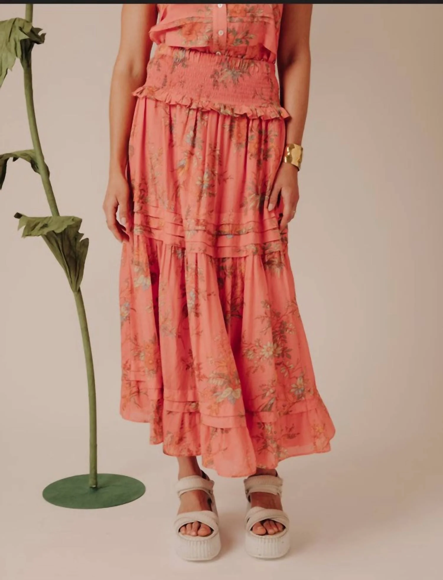 Nolan Skirt In Mayfair Floral Print