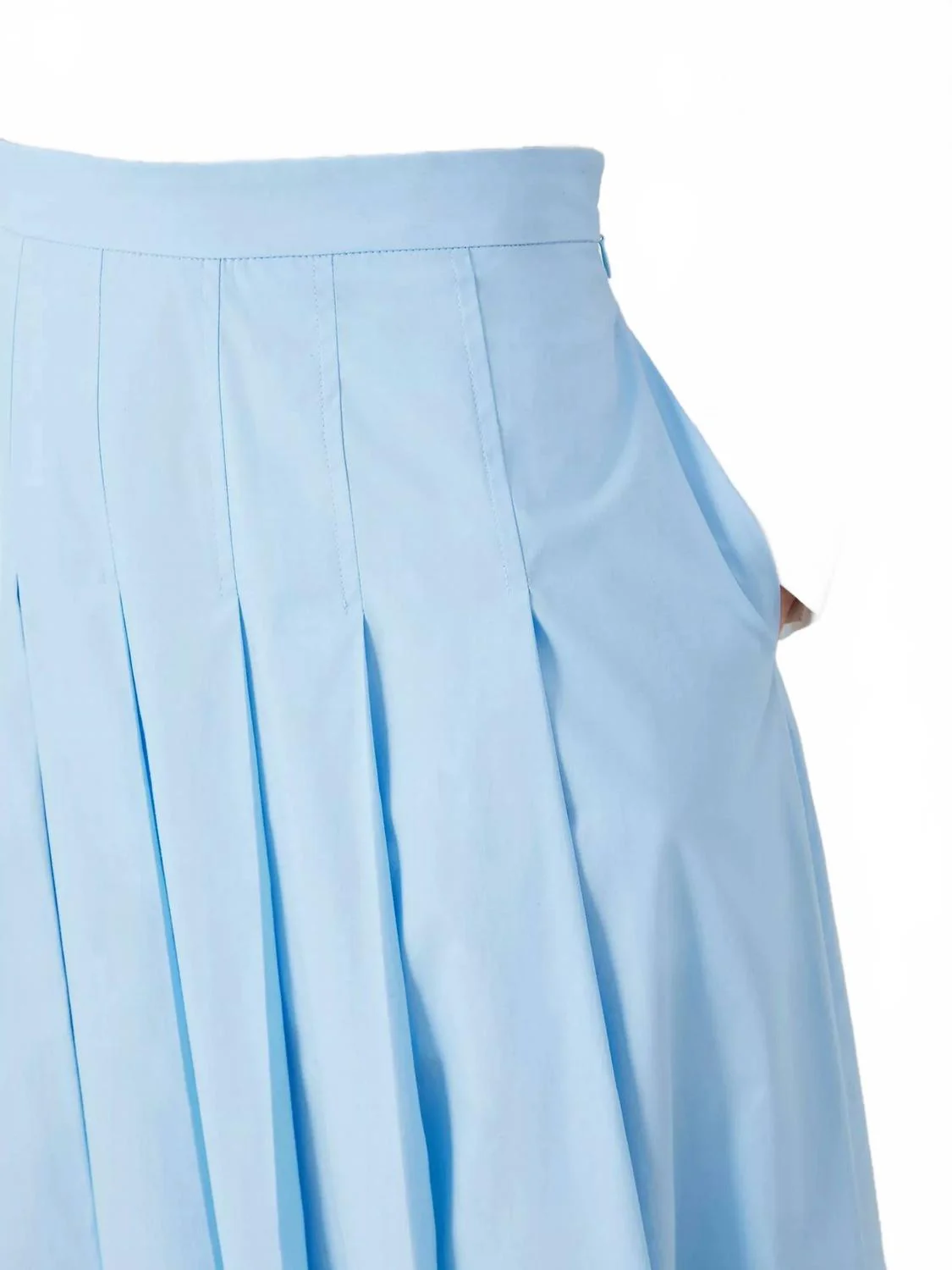 Dritto Skirt In Light Blue