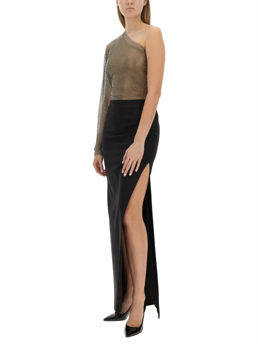 Maxi Skirt With High Slit