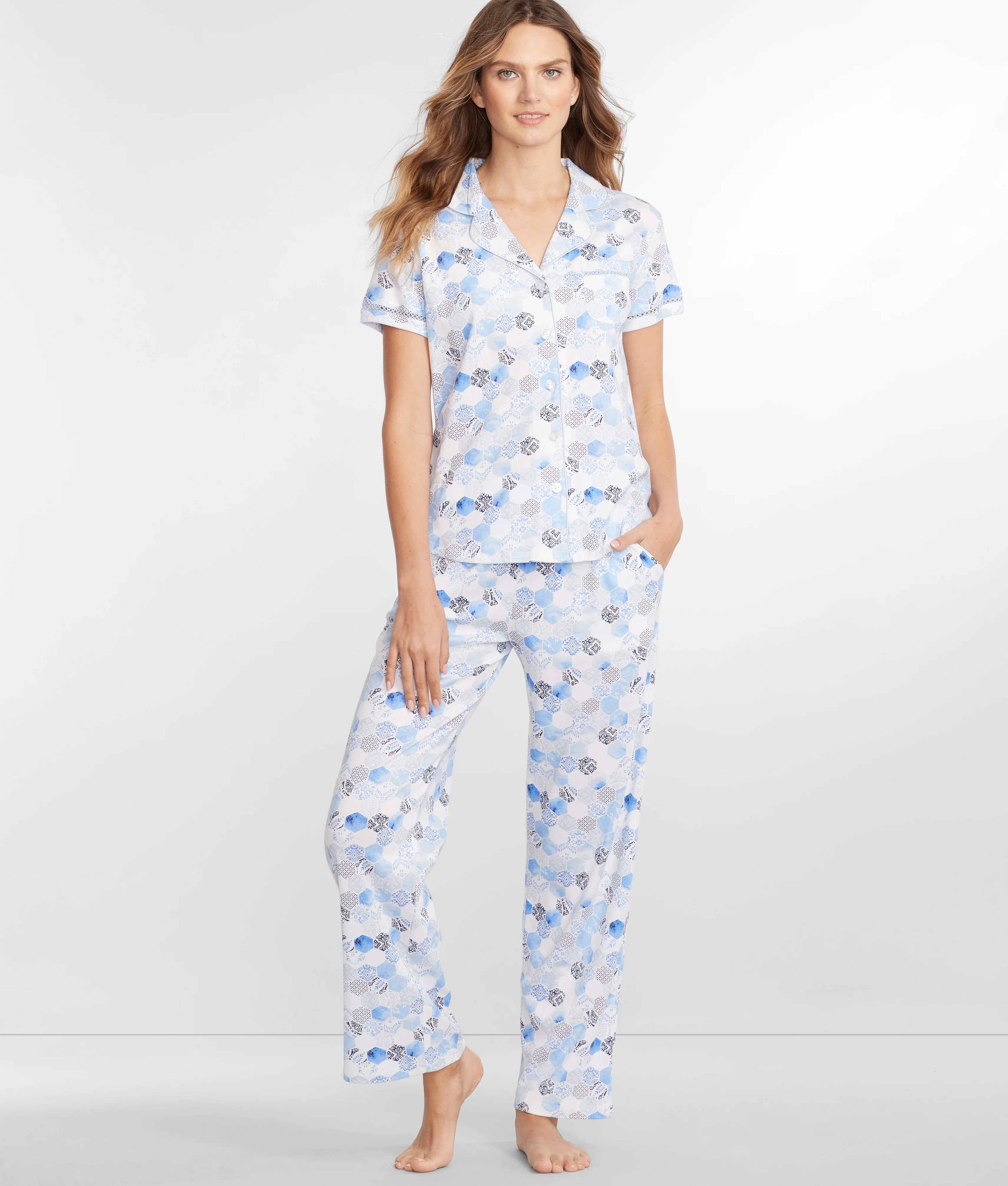 Karen Neuburger Women's Girlfriend Knit Pajama Set