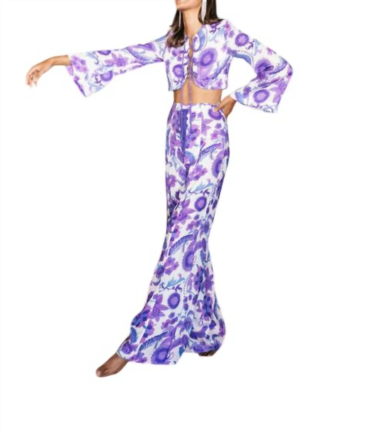 Blueberry Nights Set In Purple