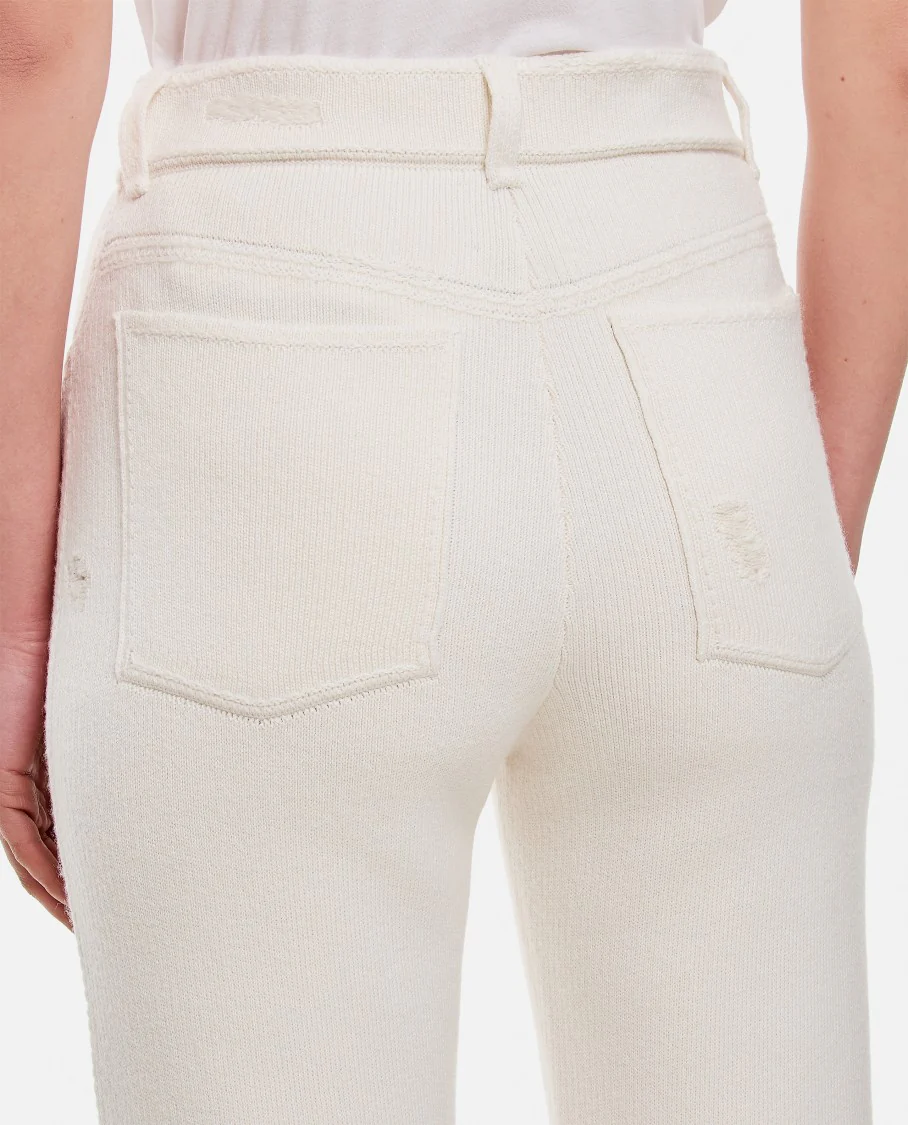 Cashmere Straight Pants