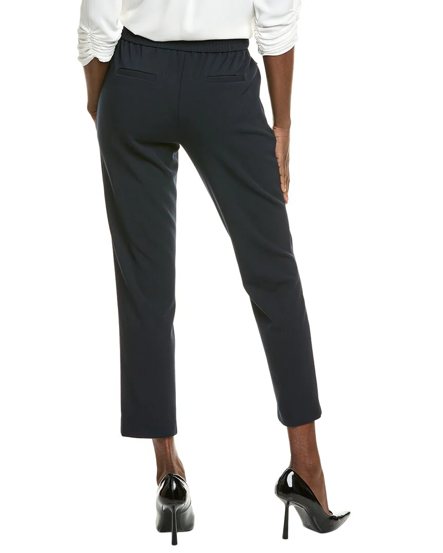T Tahari Crepe Pull-On Ankle Slim Fit Pant