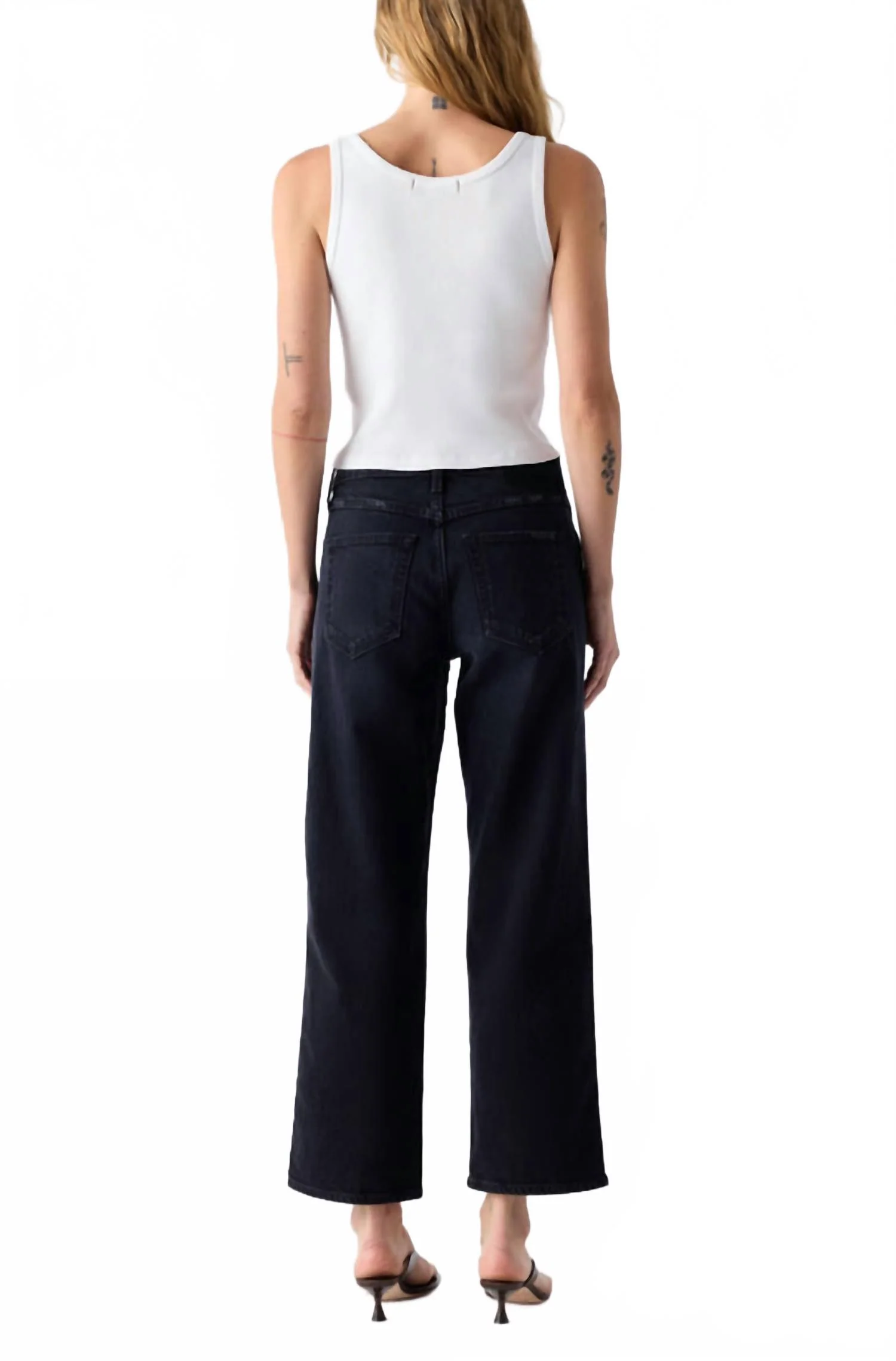 Billie Wide Straight Leg Jeans In So Good