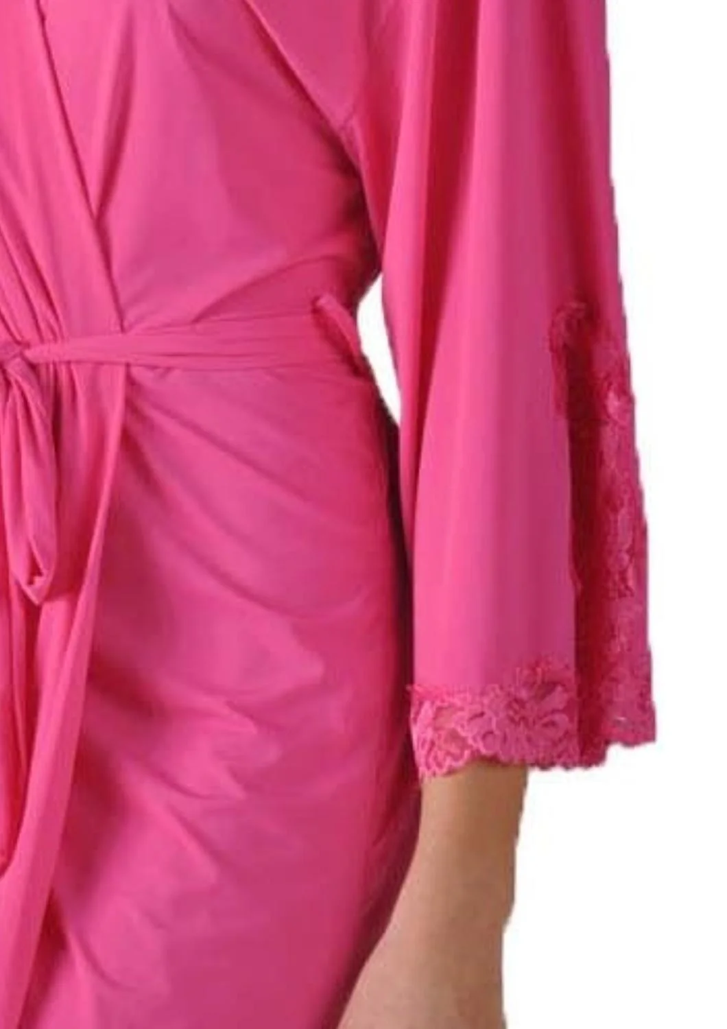 Shear Robe In Strawberry