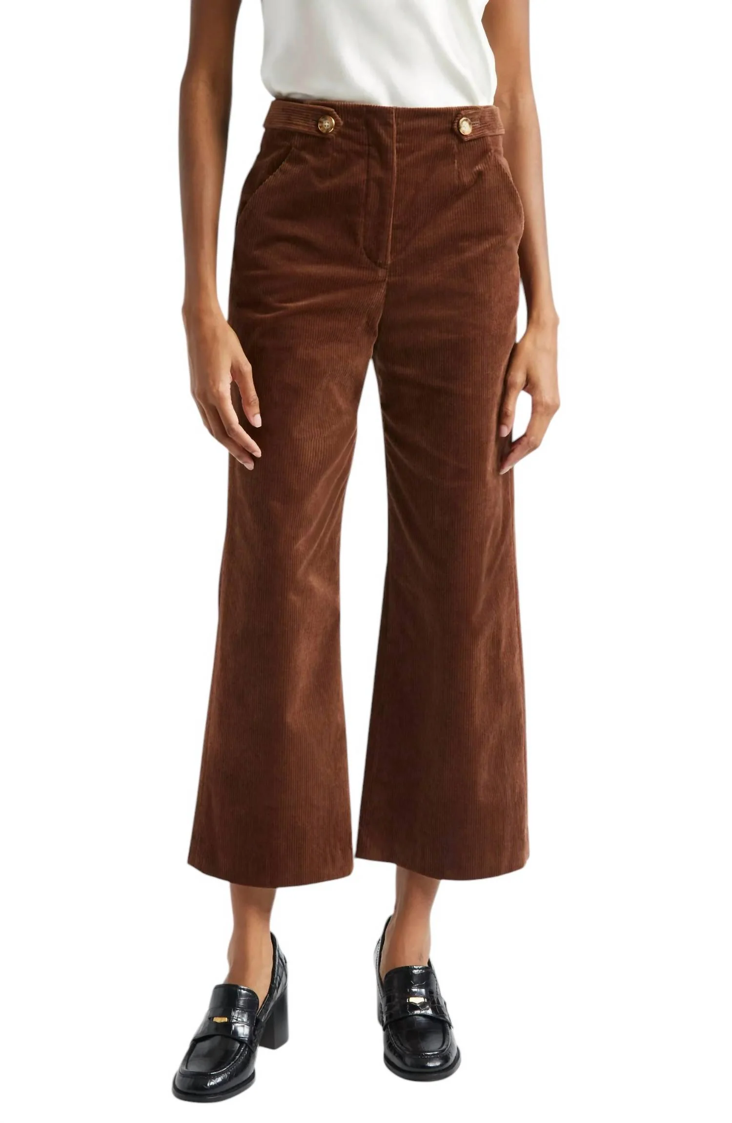 Brynleigh Pants In Dark Cocoa