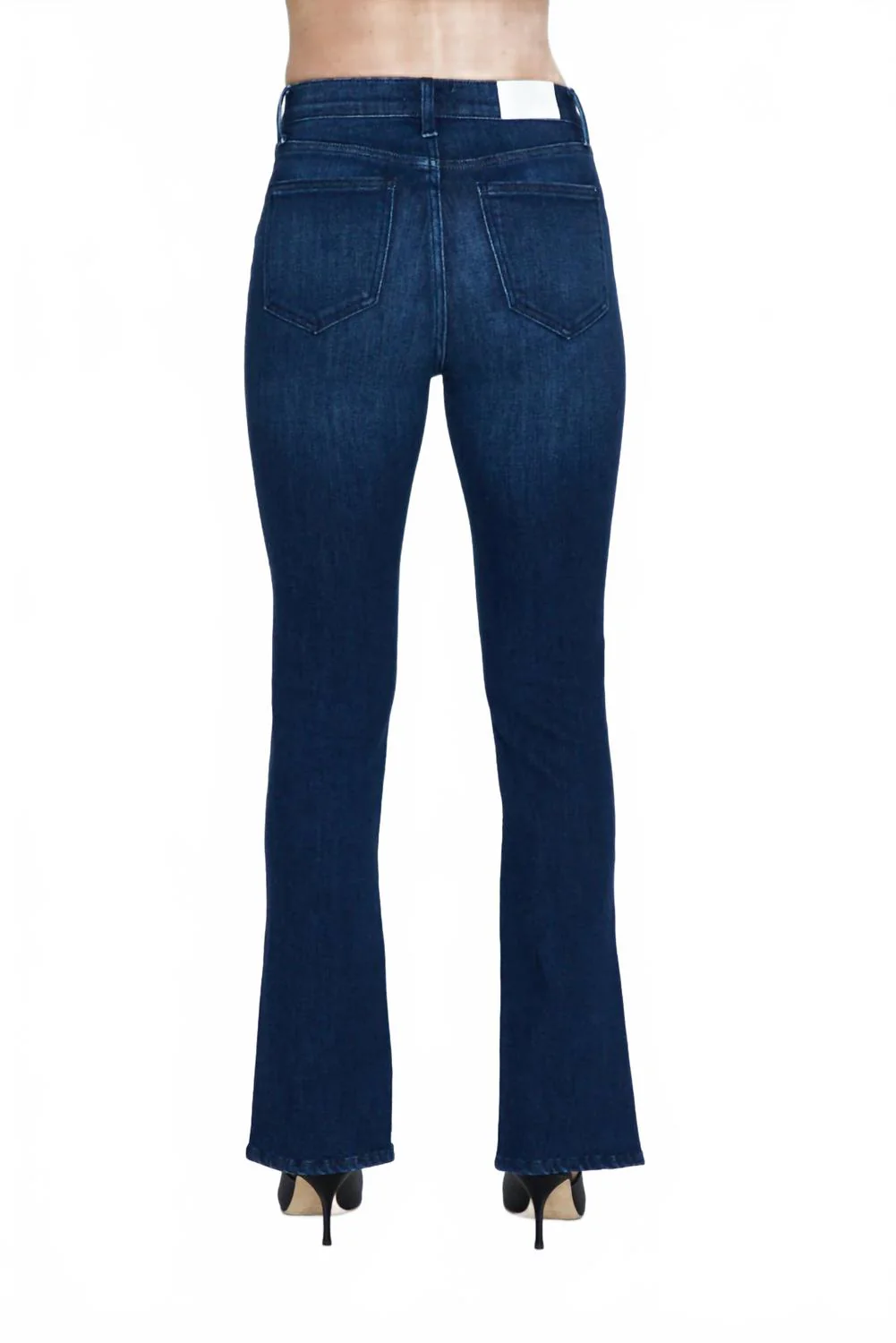 Teagan High Rise Vented Slim Cigarette Jeans In Urban Spree