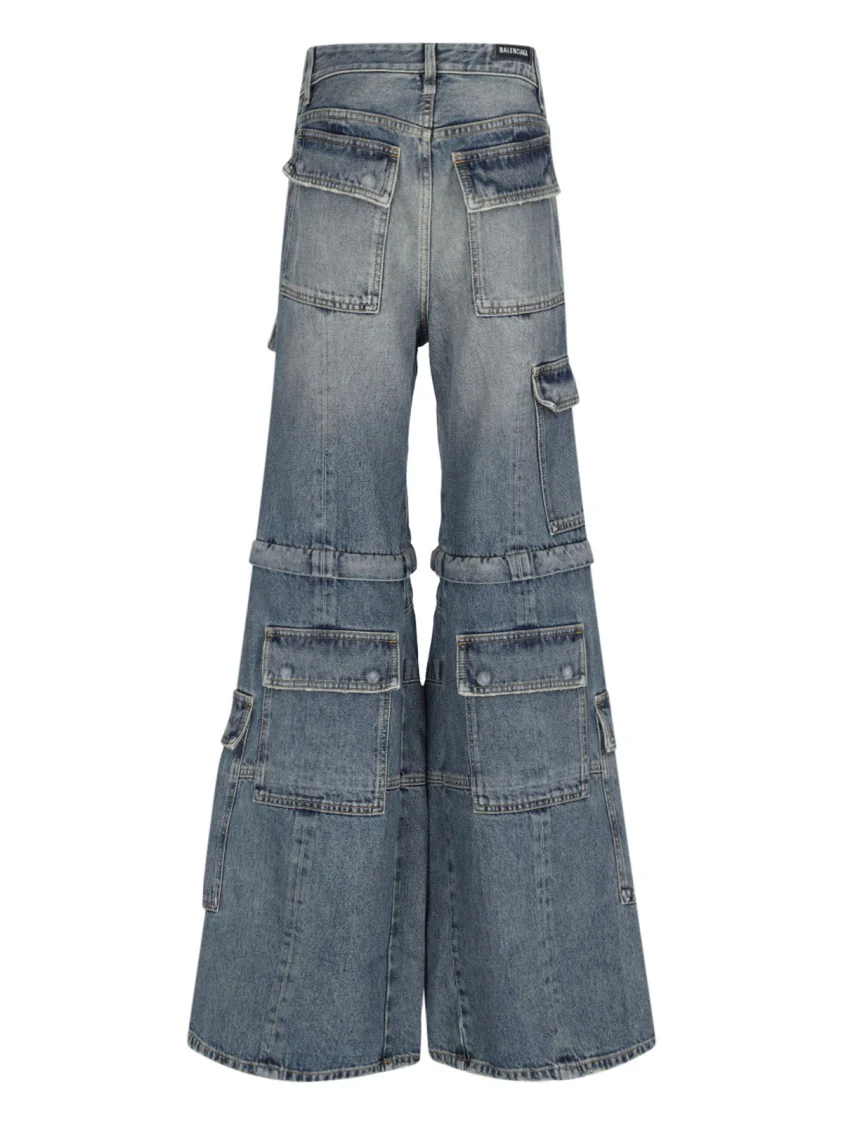 Cargo Jeans – Light Blue