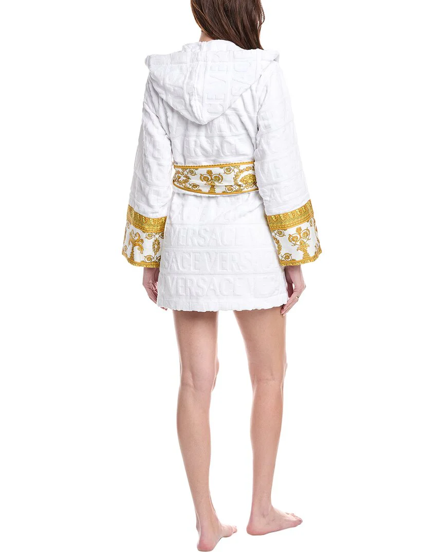 Versace Home I Heart Baroque Short Bathrobe