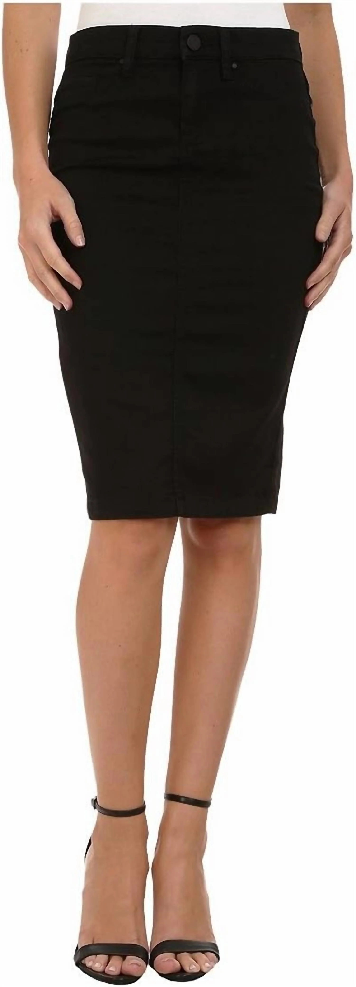 Women's Pencil Knee Length Skirt In Nightchild