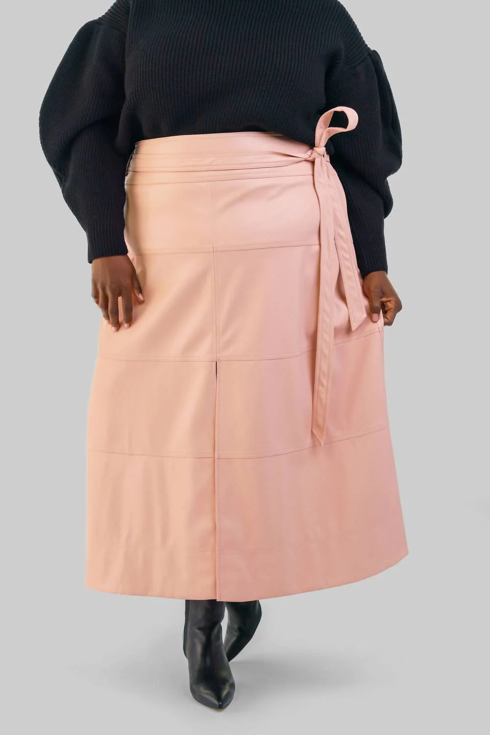 Hudson Skirt In Pale Peach