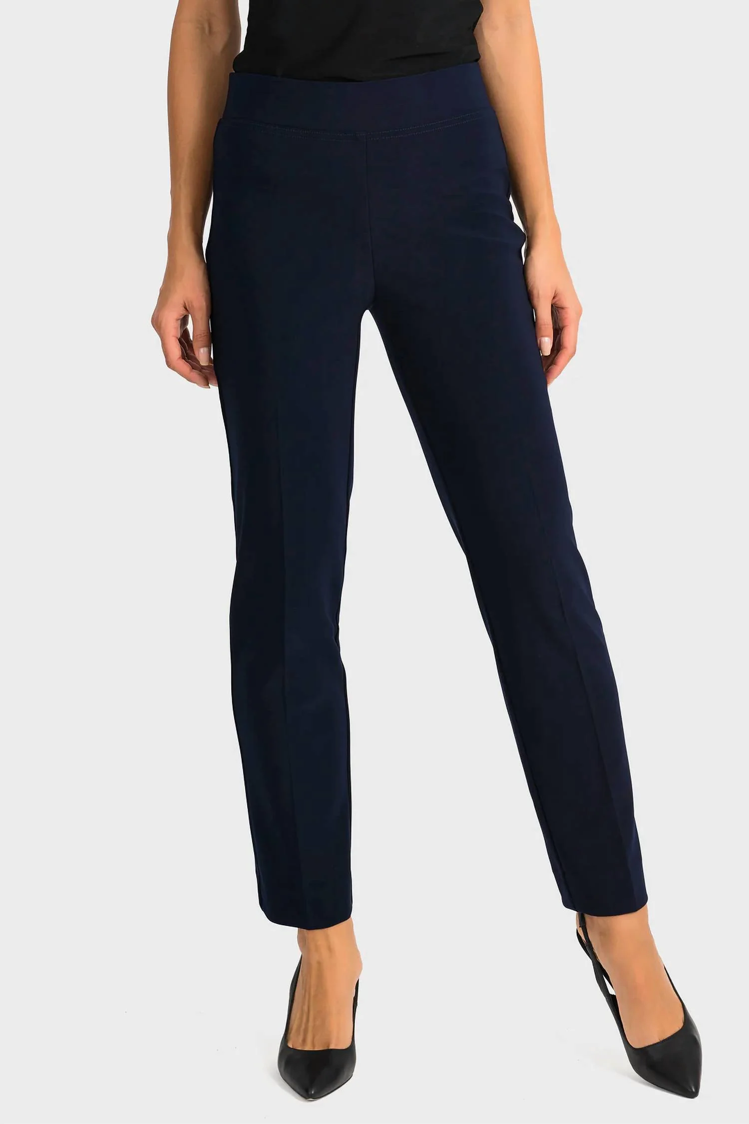Straight Leg Pant In Midnight Blue