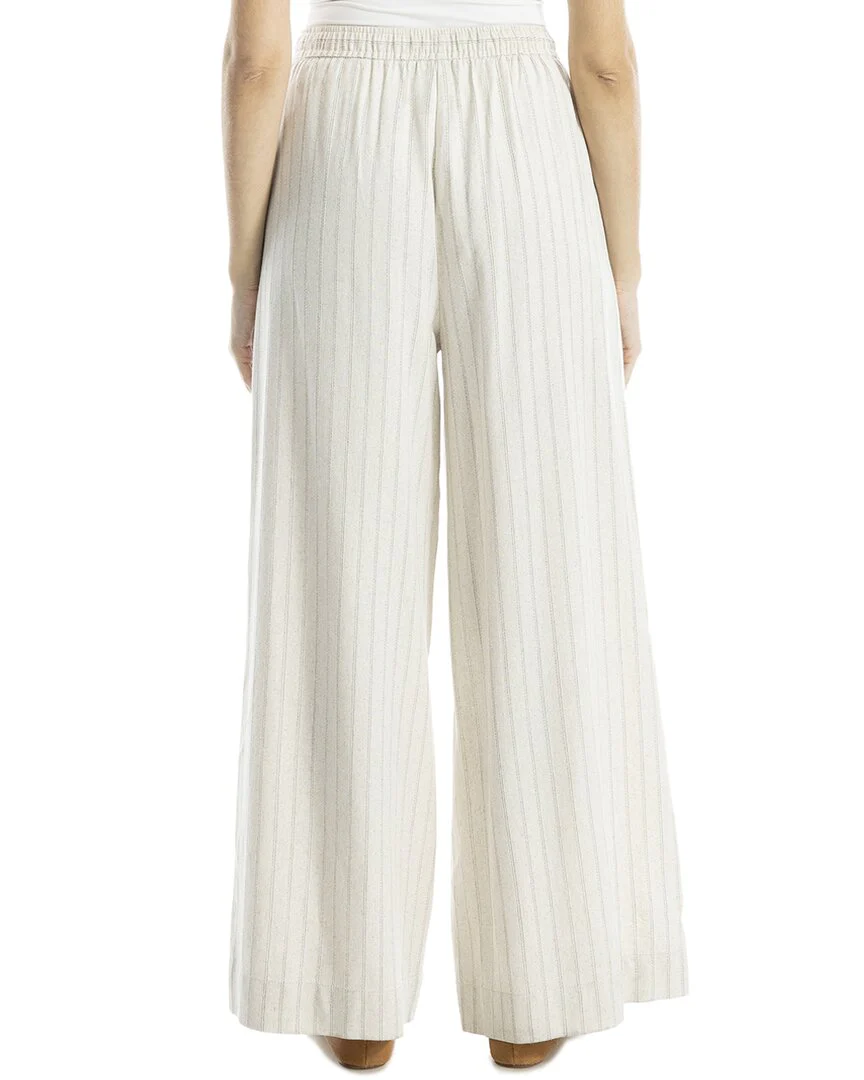 Max Studio Drawstring Linen-Blend Pant