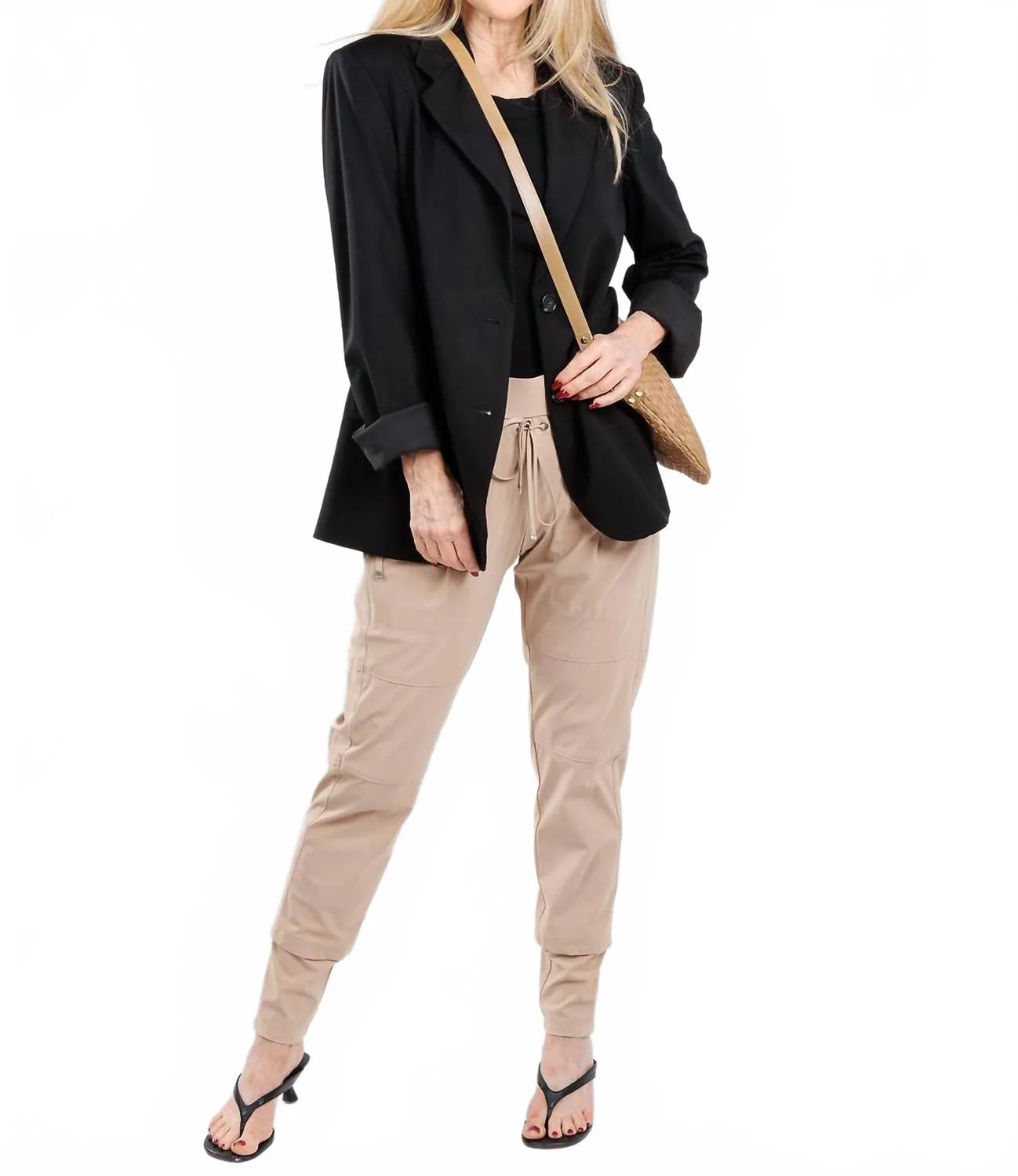 Ebano Jersey Jacket In Black