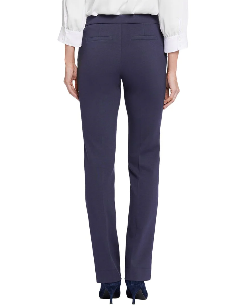 NYDJ Petite Trouser Oxford Navy Straight Leg Jean