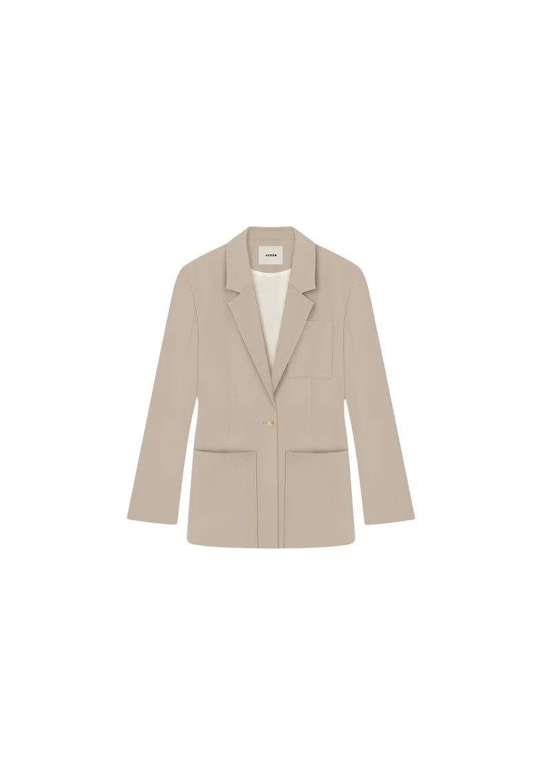 Mila - Waisted Blazer With Oversized Pockets