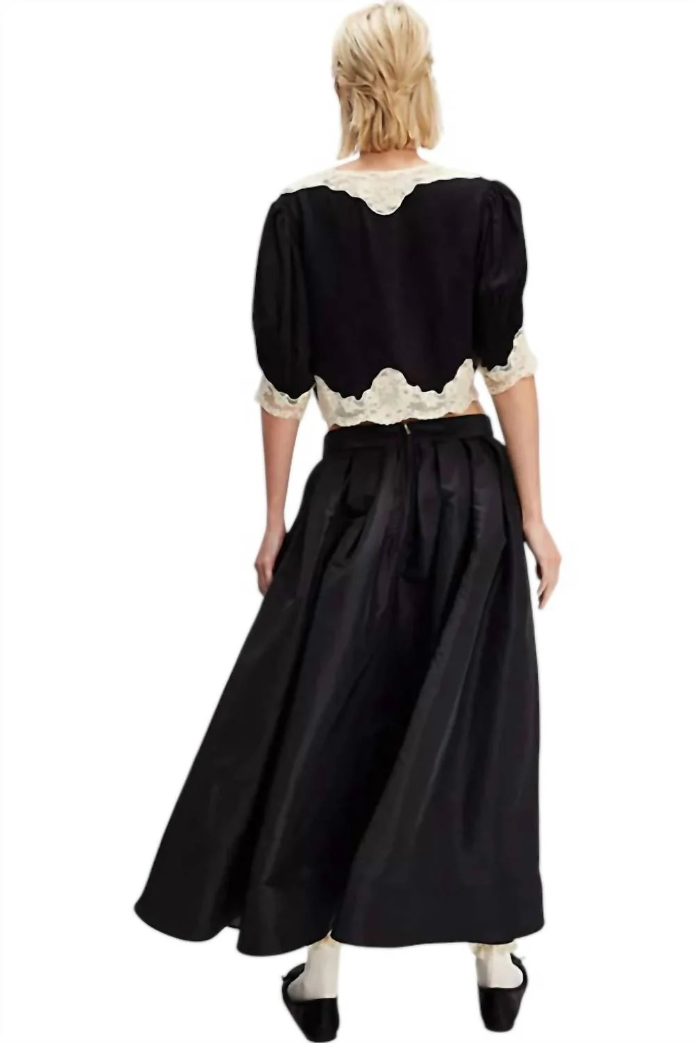 Emilia Full Skirt In Black
