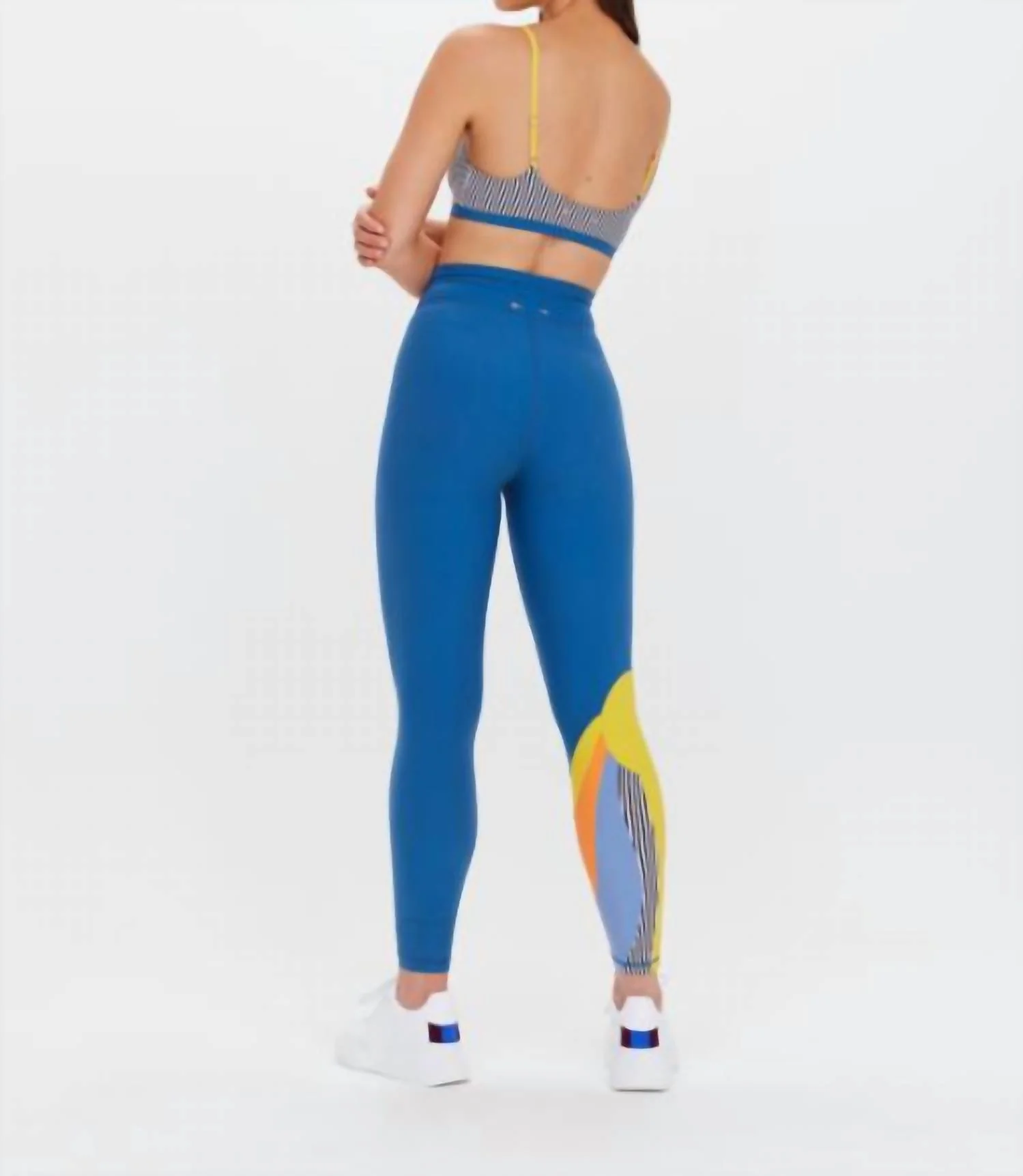 Rise Skinny Pant In Blue
