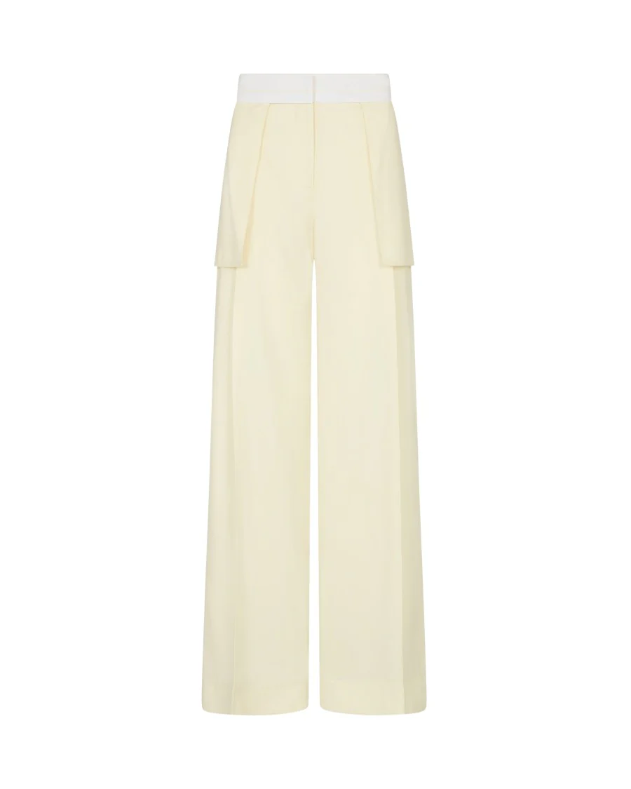 Inside Out Trouser - Ivory