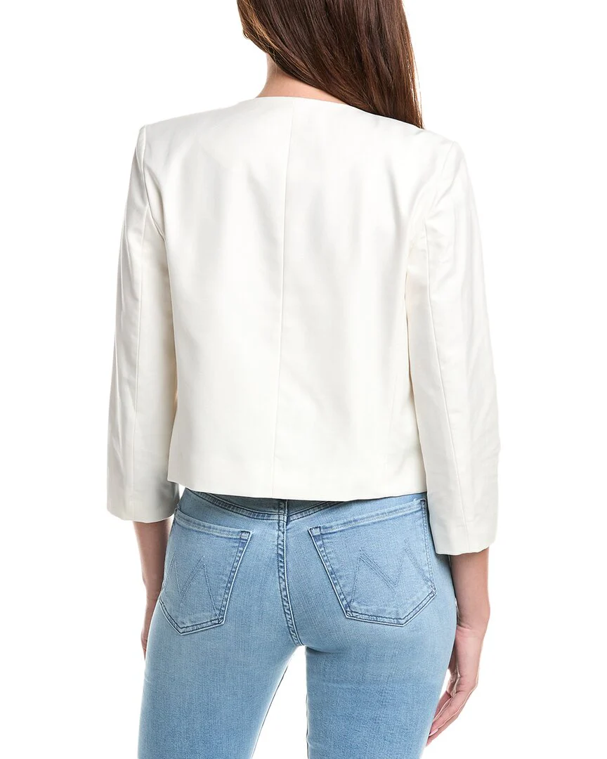 T Tahari Cropped Jacket