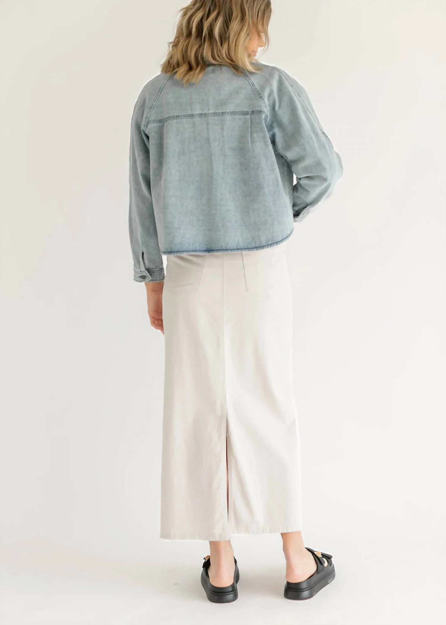 Stella Maxi Skirt In Cloud